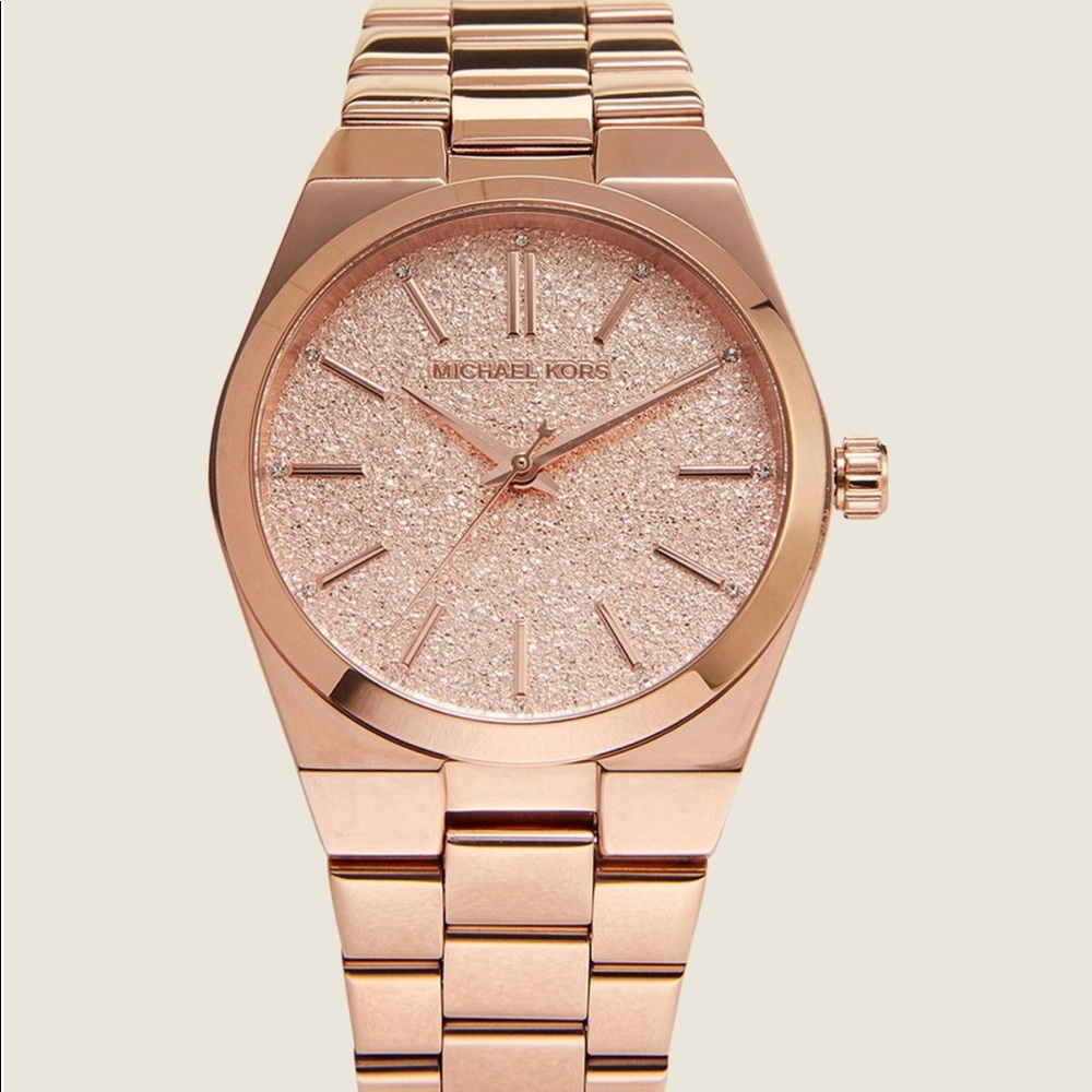Michael Kors Women's Rose Gold-tone Watch